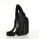 Lightning bag bag, Fidelio Largo, genuine leather, black color