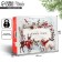 Laminated horizontal “Snezhnaya Polyana” laminate, XL 49 x 40 x 19 cm, New Year