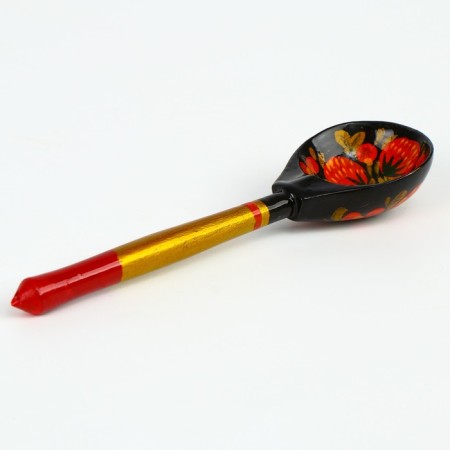 Kitchen "Spoon Tea painted. Khokhloma "-5
