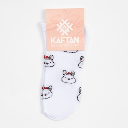 New Year's socks KAFTAN "Bunnies" p. 36-39 (23-25 ​​cm)-4