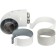 The chimney element coaxial stout SCA-6010-230190, adapter for a corner boiler 90 °, 60/100