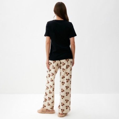 Female pajamas (T-shirt and trousers) KAFTAN Cheburashka size 52-54-3
