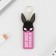 Key keychain, wooden "Evilla" 8.8 x 3.4 cm
