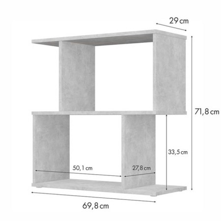 Polini Home Smart Figure Shelter, 2 sections, color concrete-2