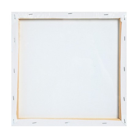 Canvas on the subframe, cotton 100%, 1.6 x 25 x 25 cm, acrylic soil, fine -grained, 280 g/m²-3