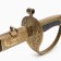 Souvenir saber, black scabbard with bronze, blade 77 cm