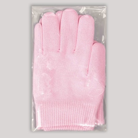 Gloves gel, moisturizing, one size, pink color-9