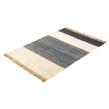 Reding from jute, denim and wool Tkano Hyderabad Ethnic, size 200x300 cm-4