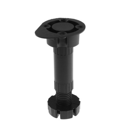 Support adjustable tundra, h = 95-130 mm, black, 1 pc.-1
