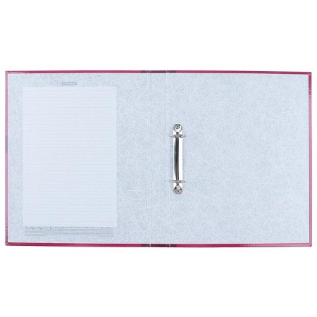 Folder on 2 rings A4, Erichkrause Work Inside, 35 mm, 1750 microns, laminated, solid cover, burgundy-2