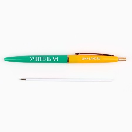 Handle Ball plastic automatic “Teacher No. 1”, blue paste 0.7 mm-2