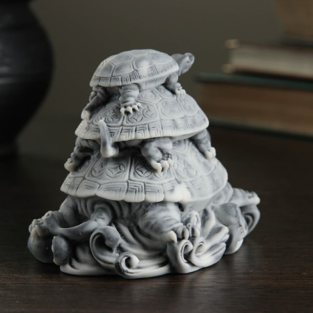 Souvenir "Three Turtles (Pyramid)" 8cm-2