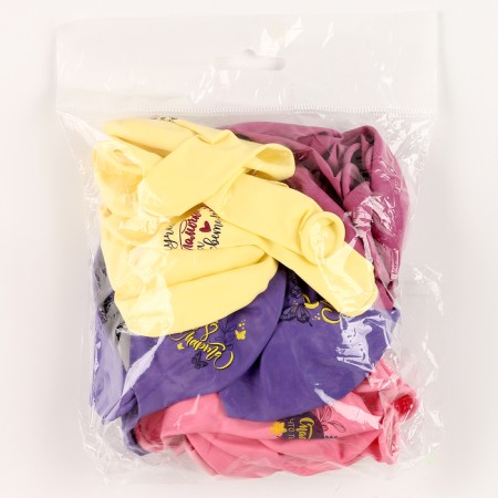 Shar Latex 12 ““ Since March 8. Best Mommy ”, 1 tbsp. Col., pastel mix, set 25 pcs.-1