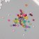 Beads for creativity plastic "Smooth multi -colored balls" set 20 g d = 0.6 cm