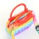 Bag's bag with lightning, red color