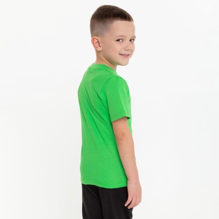 T -shirt for nursery, green color, height 98 cm-5