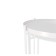 Journal table, 376x376x515, White Muar
