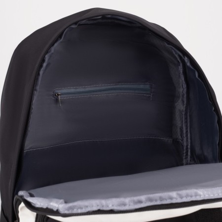 Backpack-Suma, lightning department, external pocket, black color-3