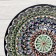 Largan Rishtan ceramics "Patterns", 25 cm, blue