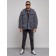 Plush jacket, size 54, gray color