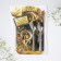 A set of spoons with an engraving “Mom and Dad”, 15.5 x 25.5 cm.