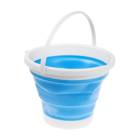 LWM-03 portable mini-stying machine with a bucket of 10 l, folding, blue-7