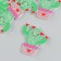 Shaker for the work of Acryl "Cactus in a pot with hearts" with beads 0.5x4.8x4.9 cm