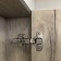 Mirror Comfort Comfort Vienna 55 for the bathroom, color smoky oak color