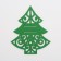 Envelope for tablebone "Christmas tree" 17x22 cm, 100% p/e, felt