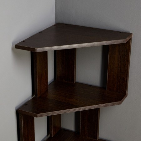Corner rack 380x380x1563 cm, wenge-2