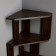 Corner rack 380x380x1563 cm, wenge