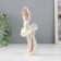 Souvenir ceramics "Little ballerina in a white pack" 6.5x5x16 cm