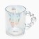 Glass mug "Love yourself", 350 ml