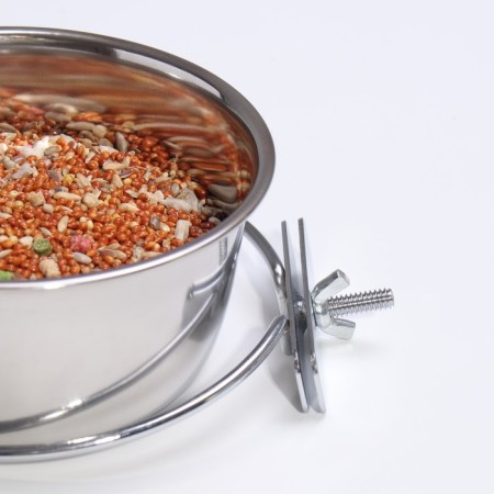 A feeder for a cage with screws on screws, 600 ml-3