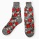Women's woolen socks "Margarita", gray color, size 25