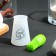 Brush for oil "Naturally", 11.8x5.2 cm, silicone, green color