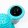 A toy-vaguine on a suction cup for cats, with cat mint, 2 compartments, turquoise