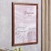 Photo frame pine c24 brown 30x42 cm (plastic screen)