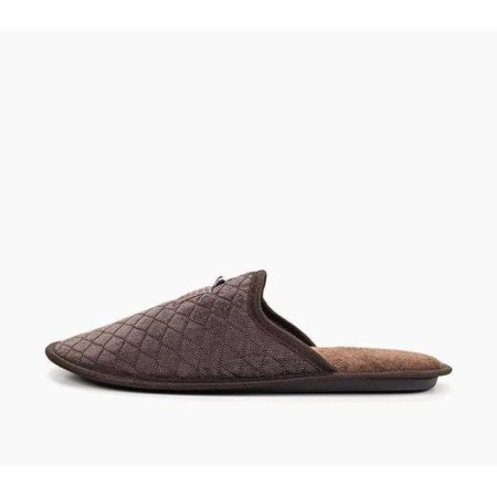 Slippers # 3 male, size 39.5, color of coffee-2