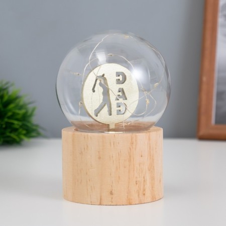 Spar-Doner LED 3XAG10 ball 8cm 6.5x6.5x11.5cm