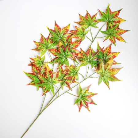 Decor "Leaves on the branch" Color yellow-brown-green-1