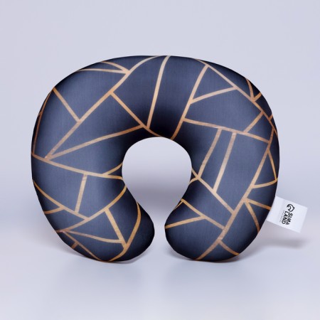 Antistress Pillow "Gold on Black"-2