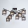 Caucasus "Cube" 8x60W E27 Black 61.5x61.5, x27cm