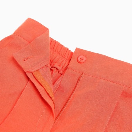Women's costume (blouse, shorts) minku: casual collection color red, size 44-12