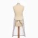 Apron shade snowflakes gold 70*80 cm, 100% p/e