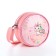 Bag's bag with lightning, pink color