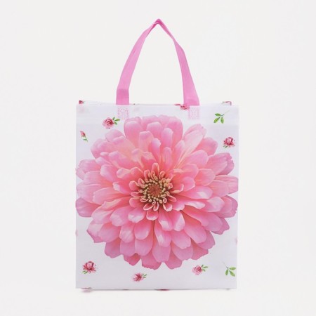 Household bag without lightning, pink color-1