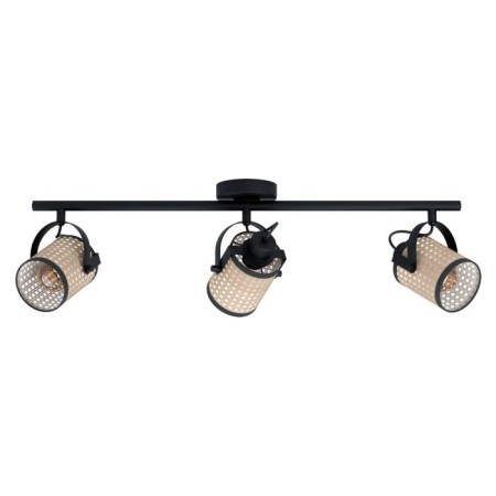 Ruscomb lamp, 3x10W E27, black color