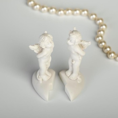 Souvenir Polystone "Angels Kiss on the Heart" set 2 pcs 6x4x3.5 cm-6