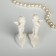 Souvenir Polystone "Angels Kiss on the Heart" set 2 pcs 6x4x3.5 cm